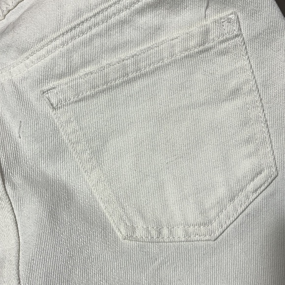 NWT BP White High Waist Distressed Mom Shorts Size 26 - Picture 7 of 10